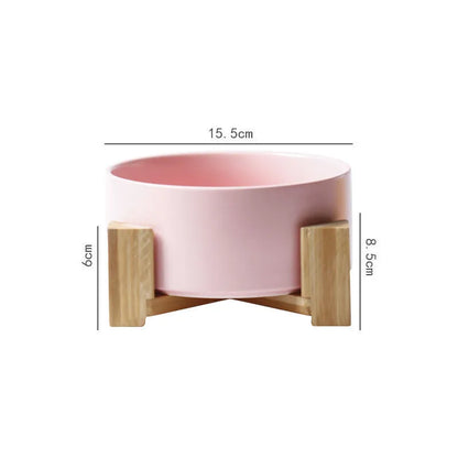 Purrfect Pet Kingdom® - Large Capacity High Stand Ceramic Pet Bowl - Bowls