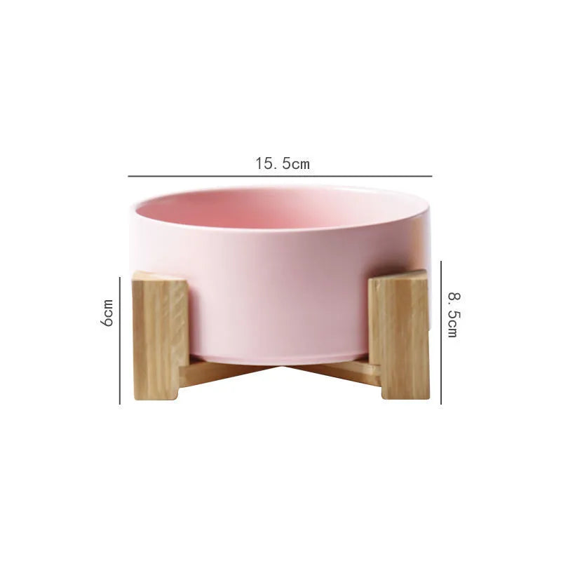 Purrfect Pet Kingdom® - Large Capacity High Stand Ceramic Pet Bowl - Bowls