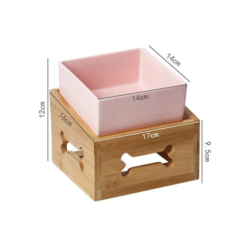 Purrfect Pet Kingdom® - Large Capacity High Stand Ceramic Pet Bowl - Bowls