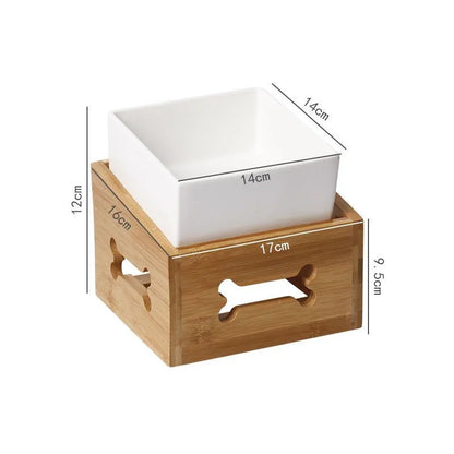 Purrfect Pet Kingdom® - Large Capacity High Stand Ceramic Pet Bowl - Bowls