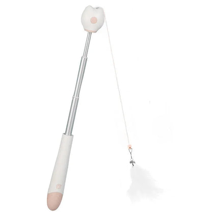 Purrfect Pet Kingdom® - Laser Double-head Telescopic Funny Cat Stick, Plush Ball - Cat Toys