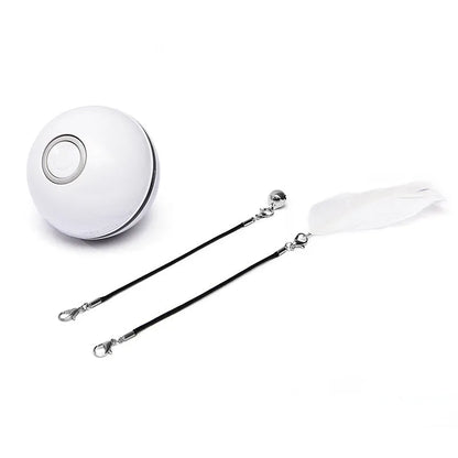 Purrfect Pet Kingdom® - LED Laser Electronic Rolling Pet Funny Cat Toy Ball - Cat Toys