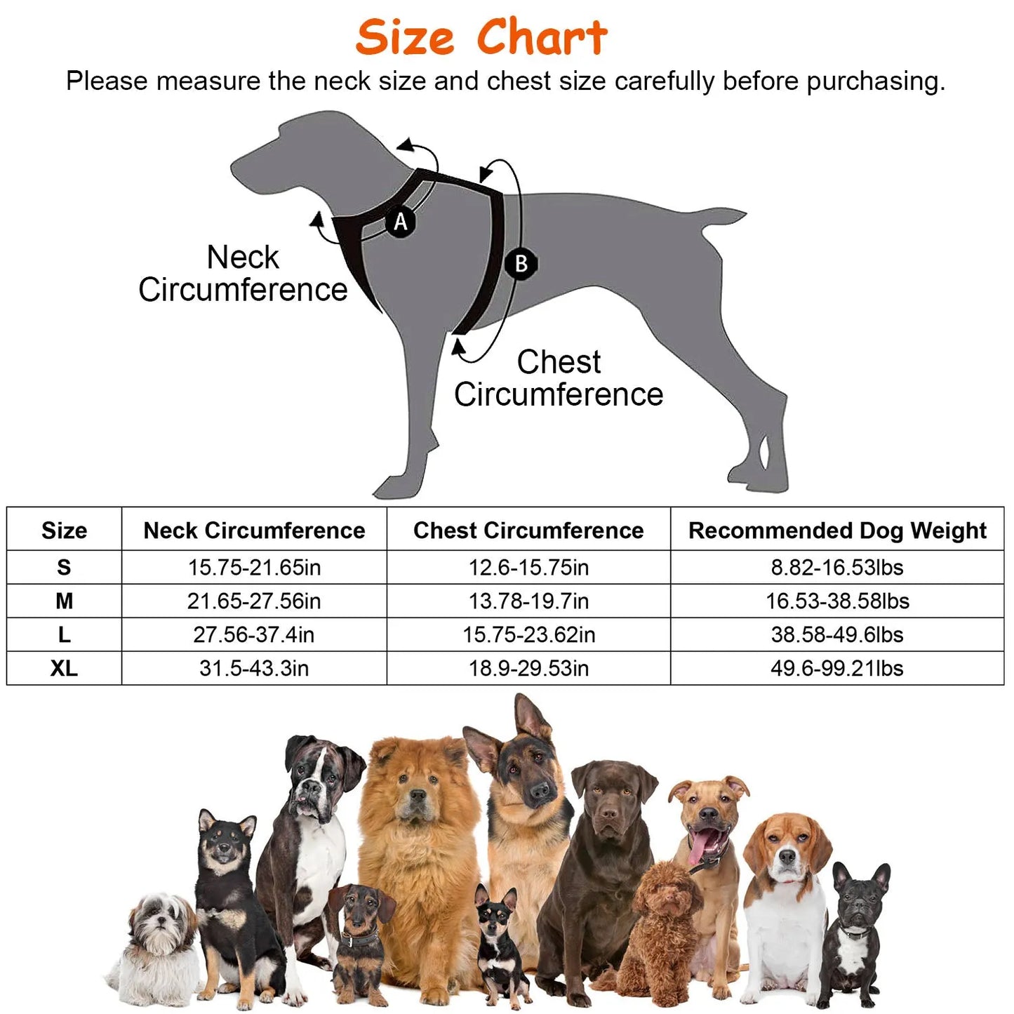 Purrfect Pet Kingdom® - Light Up Dog Harness Rechargeable LED Dog Harness No Pull - Dog Harness