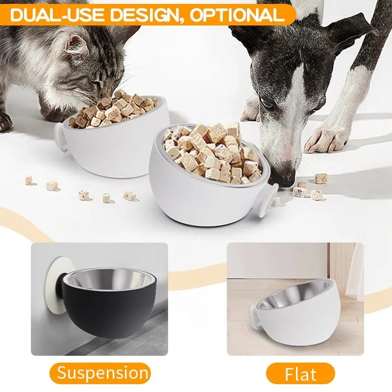 Purrfect Pet Kingdom® - Magnetic Pet Bowl Cat Feeder Dog Foodbowl Pet Products - Bowls