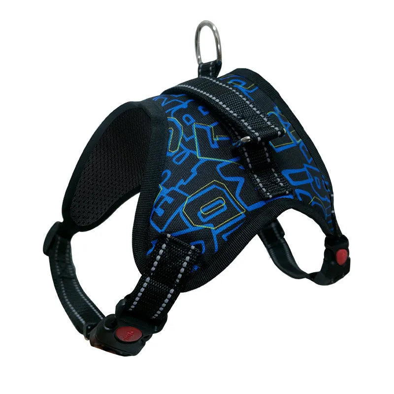 Purrfect Pet Kingdom® - Medium Large Dog Pet Dog Saddle Chest Strap Explosion-proof - 0