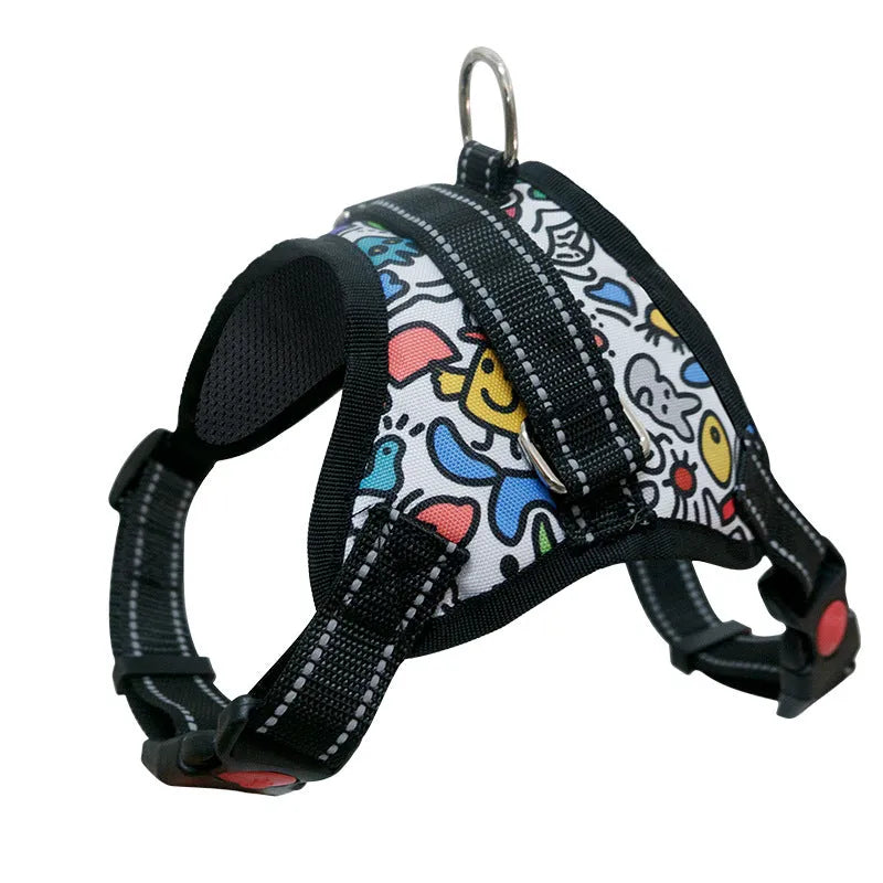 Purrfect Pet Kingdom® - Medium Large Dog Pet Dog Saddle Chest Strap Explosion-proof - 0