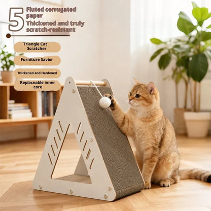 Purrfect Pet Kingdom® - Multi-functional Corrugated Cardboard Scratching Board Cat - Cat Scratchers