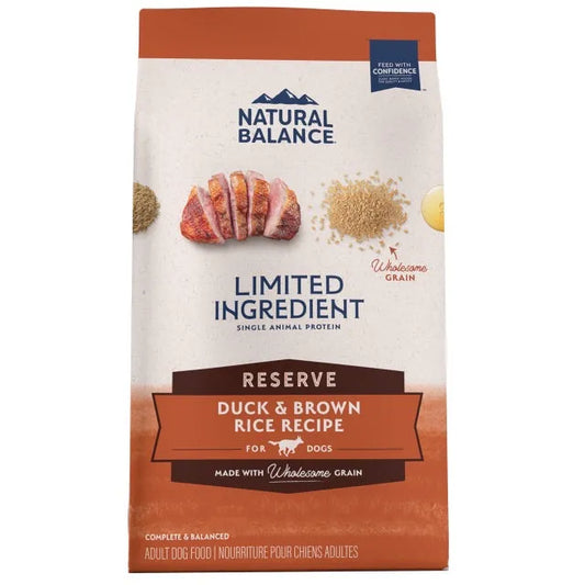 Purrfect Pet Kingdom® - Natural Balance Limited Ingredient Duck & Brown Rice Dry Dog - Dry Dog Food