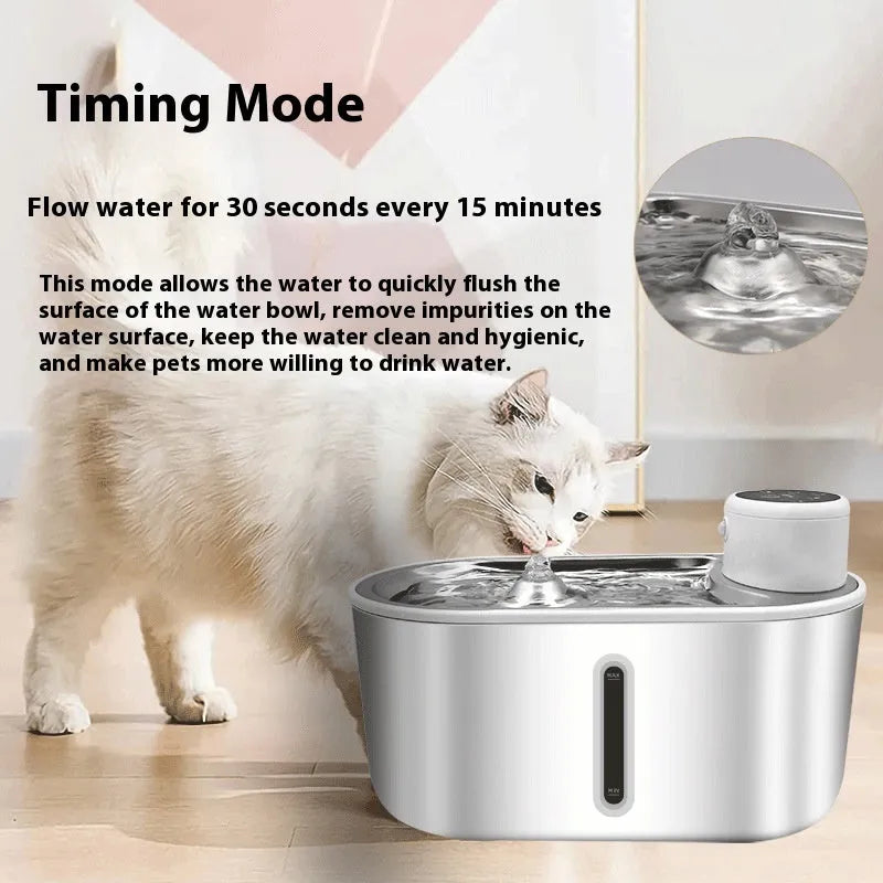 Purrfect Pet Kingdom® - Non-plug-in Infrared Induction Pet Dog Drink Fountain - Water Fountains