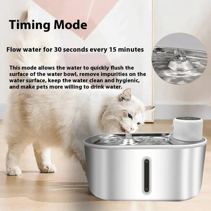 Purrfect Pet Kingdom® - Non-plug-in Infrared Induction Pet Dog Drink Fountain - Water Fountains