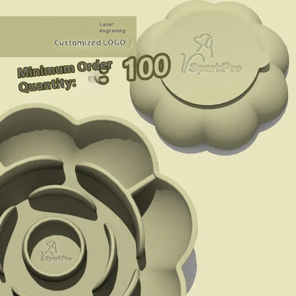 Purrfect Pet Kingdom® - Non-slip Slow Feeding Silicone Dog Food Bowl Easy To Clean - 0