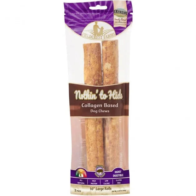 Purrfect Pet Kingdom® - Nothin’ to Hide Small Bacon Roll (5inch 2pk) (6.38oz) - Dog Treats