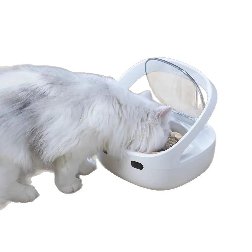 Purrfect Pet Kingdom® - NutriCare Smart Pet Feeder — Anti-Steal, Accurate Portion Control with Ice Box & Collar - Auto Fee...