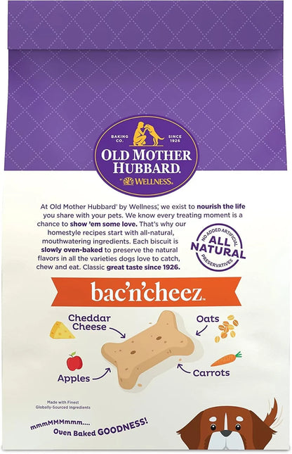 Purrfect Pet Kingdom® - Old Mother Hubbard Bac'N'Cheez Large Crunchy Dog Treats - Dog Treats