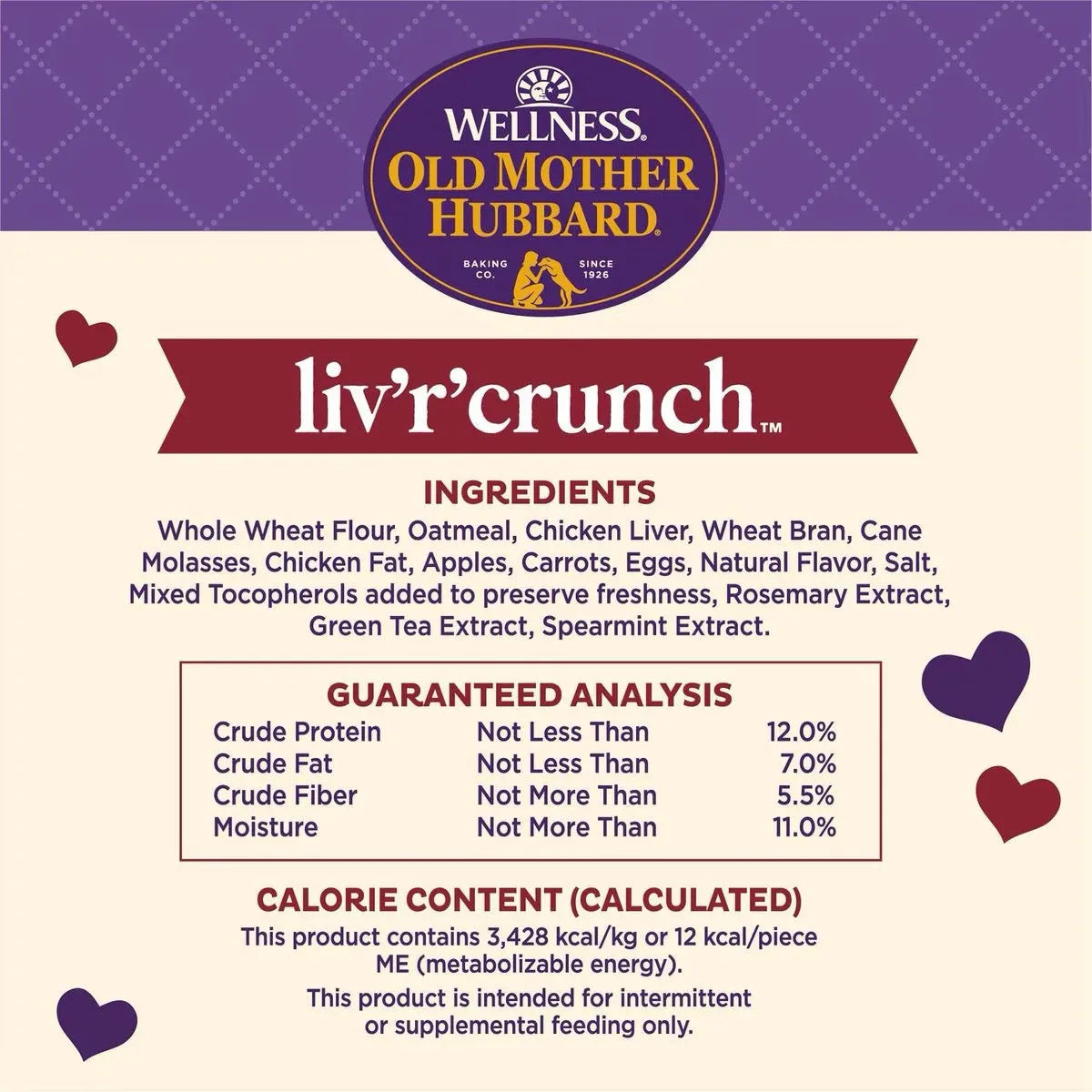 Purrfect Pet Kingdom® - Old Mother Hubbard Liv'R'Crunch Mini Crunchy Dog Treats - Dog Treats