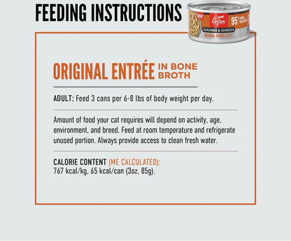 Purrfect Pet Kingdom® - Orijen Grain Free Chunks & Shreds, Original Wet Cat Food - Wet Cat Food