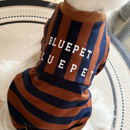 Purrfect Pet Kingdom® - Outdoor Summer Thin Striped Shirt For Dogs - Pet Shirts