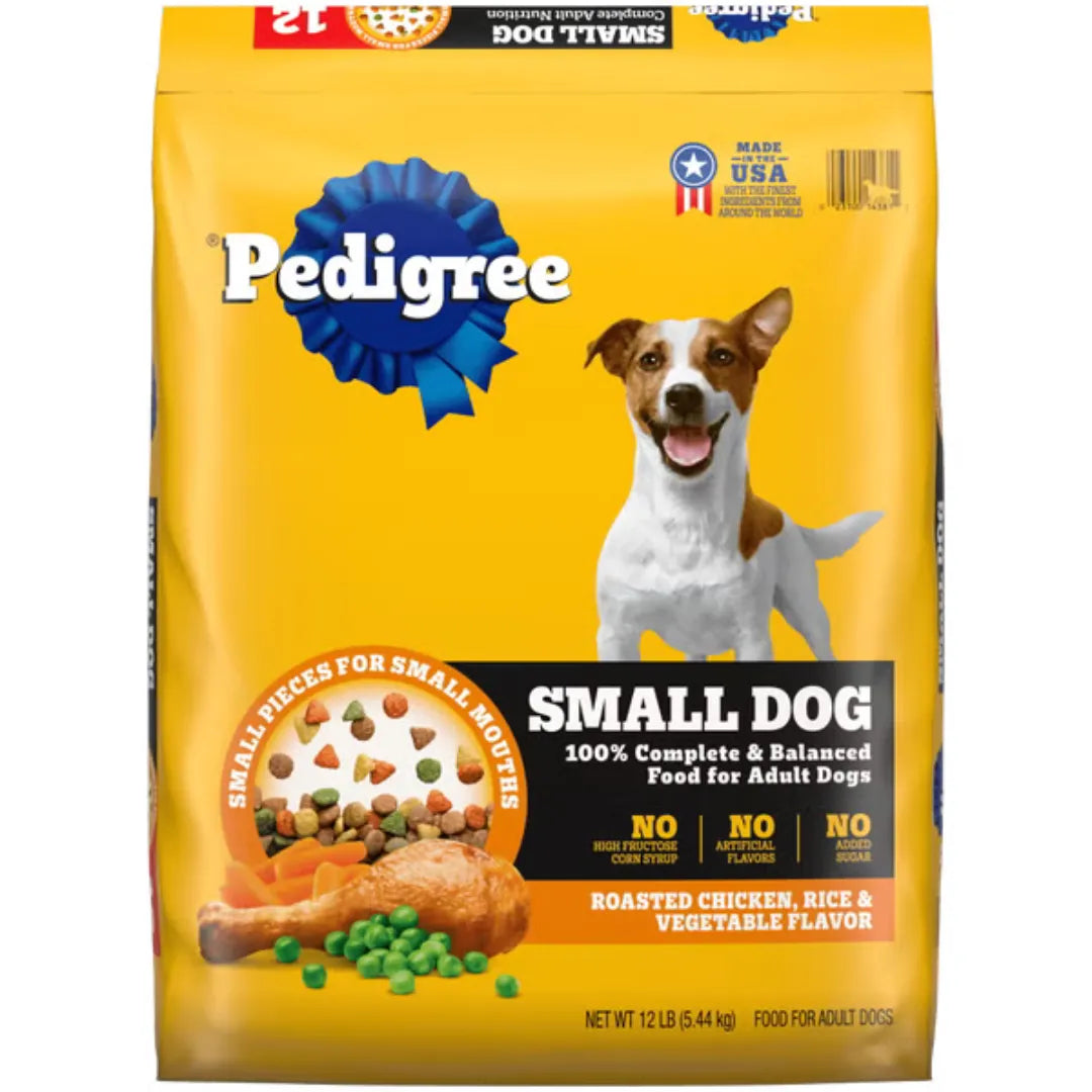Purrfect Pet Kingdom - Pedigree Chicken Dry Dog Food Complete Nutrition Small Breed - Non-Prescription Dog Food