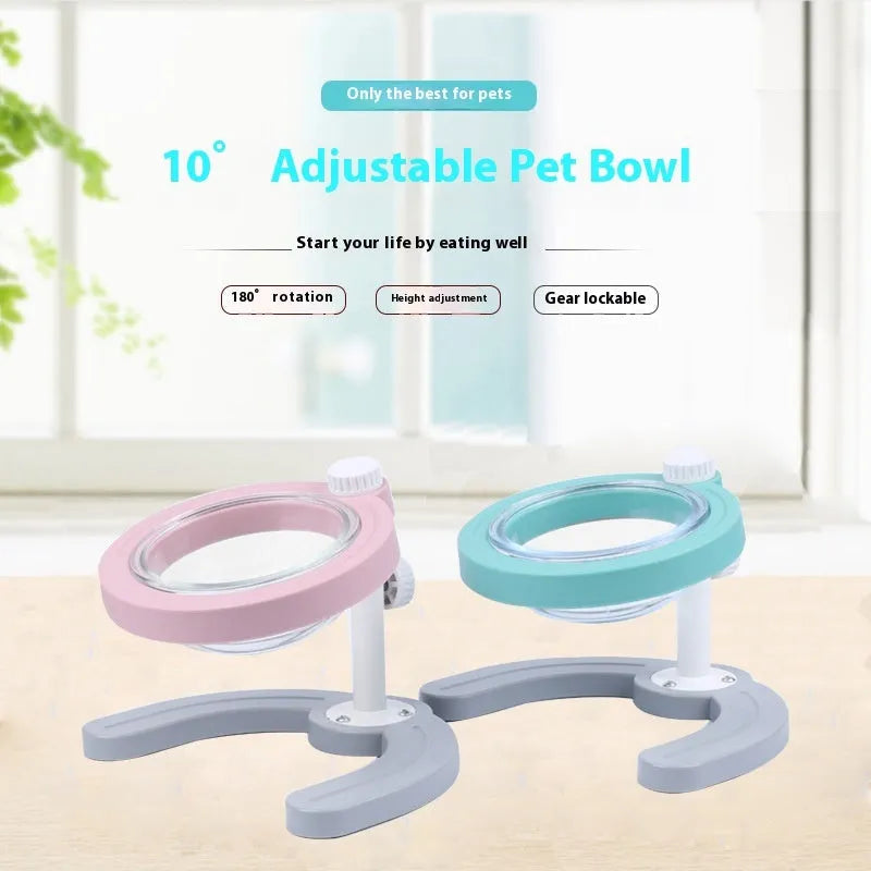 Purrfect Pet Kingdom® - Pet Adjustable Lifting Bowl Non-slip Feeder - Bowls