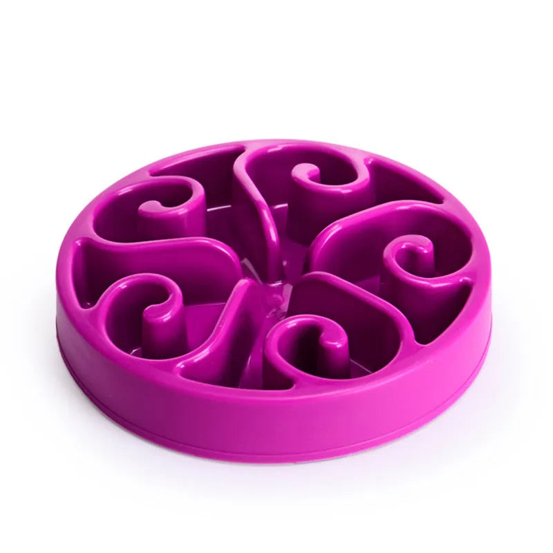 Purrfect Pet Kingdom® - Pet Anti-choke Food Basin Dog Food Bowl - Slow Feeder Bowls
