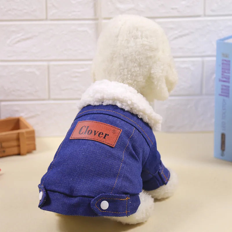 Purrfect Pet Kingdom® - Pet Bichon Pomeranian Small Puppy Warm Thickened Winter - Hoodies