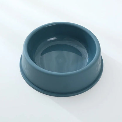 Purrfect Pet Kingdom® - Pet Bowl Plastic Frosted Footprints Dog Cat Feeding Water - Bowls