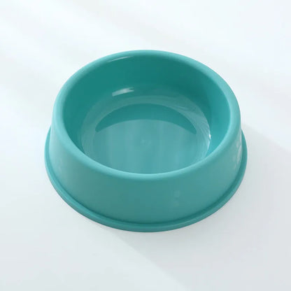 Purrfect Pet Kingdom® - Pet Bowl Plastic Frosted Footprints Dog Cat Feeding Water - Bowls