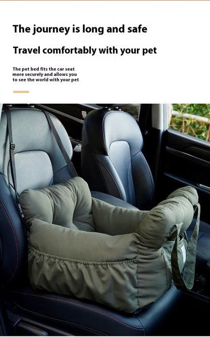 Purrfect Pet Kingdom® - Pet Car Pet Bed Dog Safety Seat Multifunctional Dogs And - Car Crates