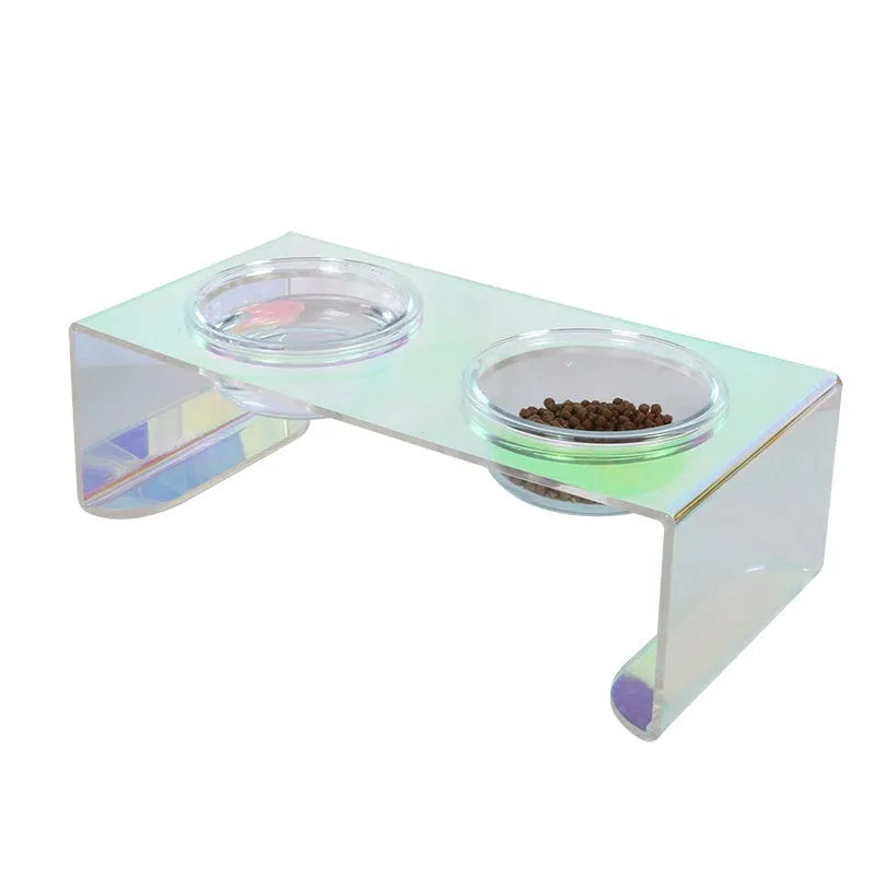 Purrfect Pet Kingdom® - Pet Cat Dog Colorful Neck Table - 0