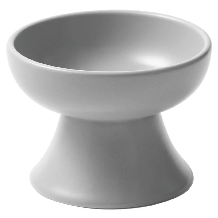 Purrfect Pet Kingdom® - Pet Ceramic Bowl Japanese Style Tall Cat Protects Cervical - Bowls