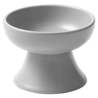 Purrfect Pet Kingdom® - Pet Ceramic Bowl Japanese Style Tall Cat Protects Cervical - Bowls