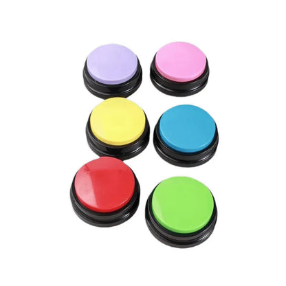 Purrfect Pet Kingdom® - Pet Communication Button Cat Recording Talking Dog Sound - Interactive Toys