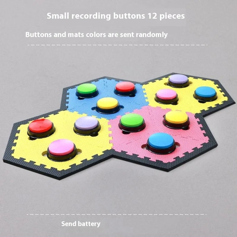Purrfect Pet Kingdom® - Pet Communication Button Cat Recording Talking Dog Sound - Interactive Toys