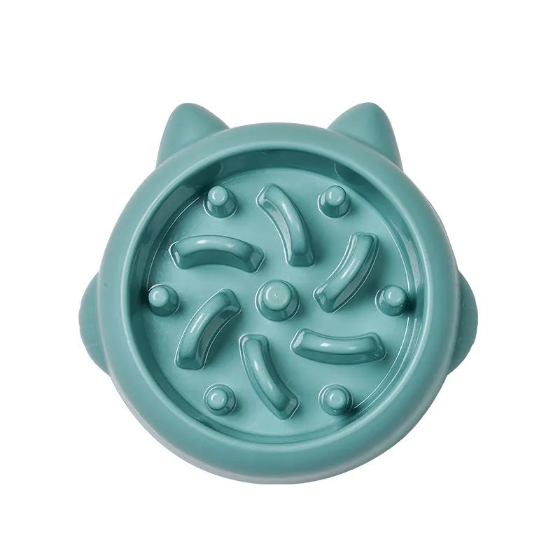 Purrfect Pet Kingdom® - Pet Dog Cat Slow Feeder Bowls Anti Choking Slow Feeder Dish - Slow Feeder Bowls
