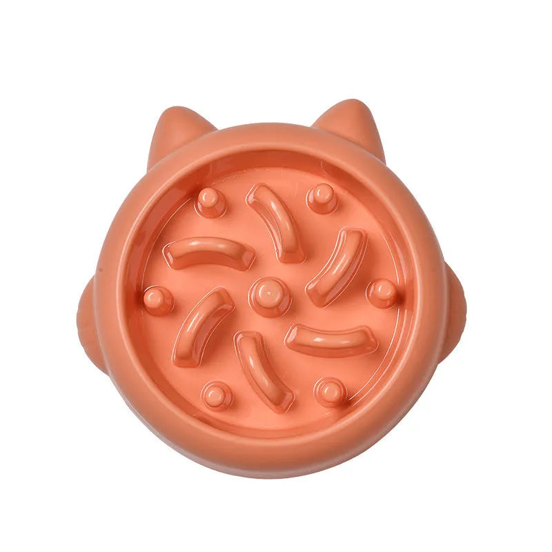 Purrfect Pet Kingdom® - Pet Dog Cat Slow Feeder Bowls Anti Choking Slow Feeder Dish - Slow Feeder Bowls
