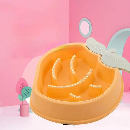Purrfect Pet Kingdom® - Pet Dog Feeding Bowls Eating Feeder Dish Prevent Obesity Pet - Slow Feeder Bowls