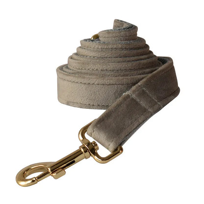 Purrfect Pet Kingdom® - Pet Dog Flannel Gold Buckle Chest Strap - 0