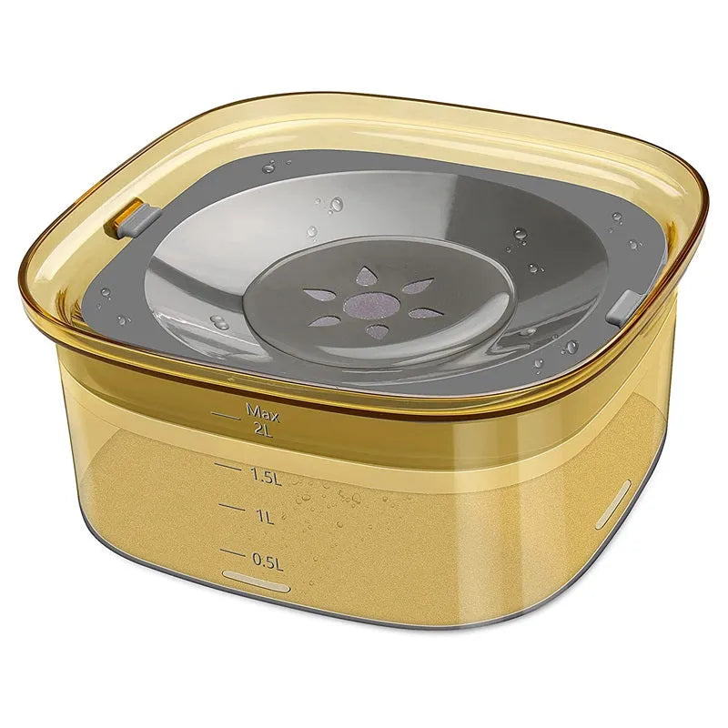 Purrfect Pet Kingdom® - Pet Dog Floating Water Bowl Splash-proof Not Wet Mouth - Water Dispensers