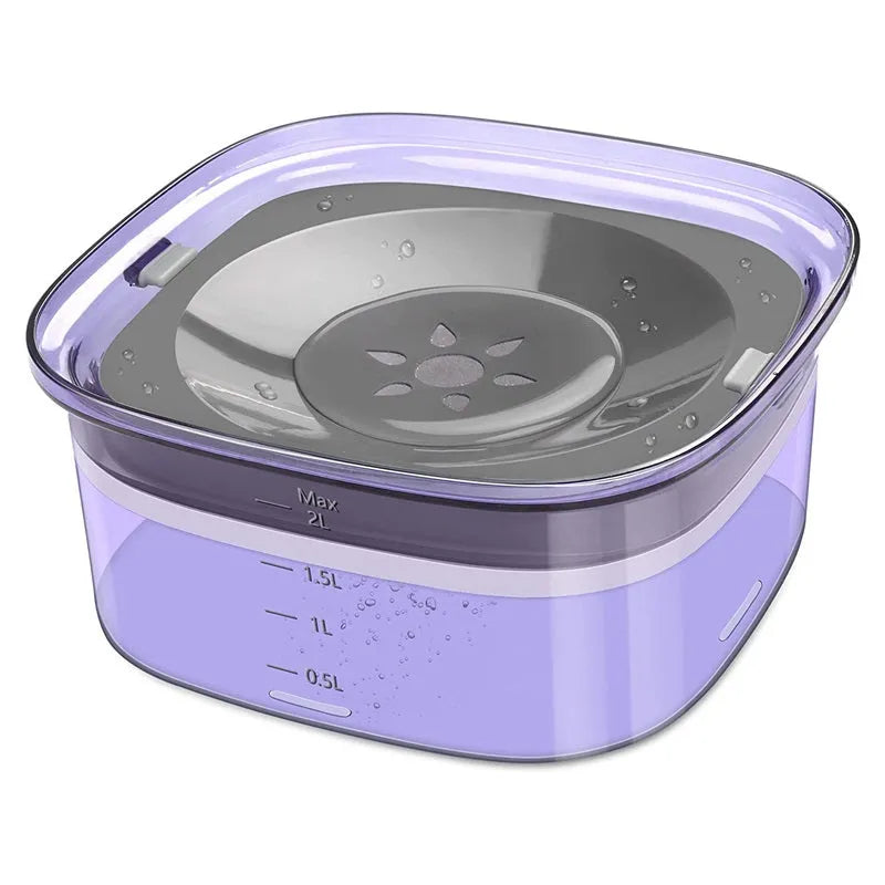Purrfect Pet Kingdom® - Pet Dog Floating Water Bowl Splash-proof Not Wet Mouth - Water Dispensers