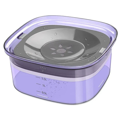Purrfect Pet Kingdom® - Pet Dog Floating Water Bowl Splash-proof Not Wet Mouth - Water Dispensers