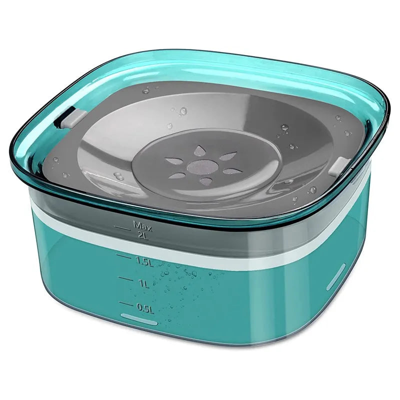 Purrfect Pet Kingdom® - Pet Dog Floating Water Bowl Splash-proof Not Wet Mouth - Water Dispensers