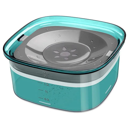 Purrfect Pet Kingdom® - Pet Dog Floating Water Bowl Splash-proof Not Wet Mouth - Water Dispensers
