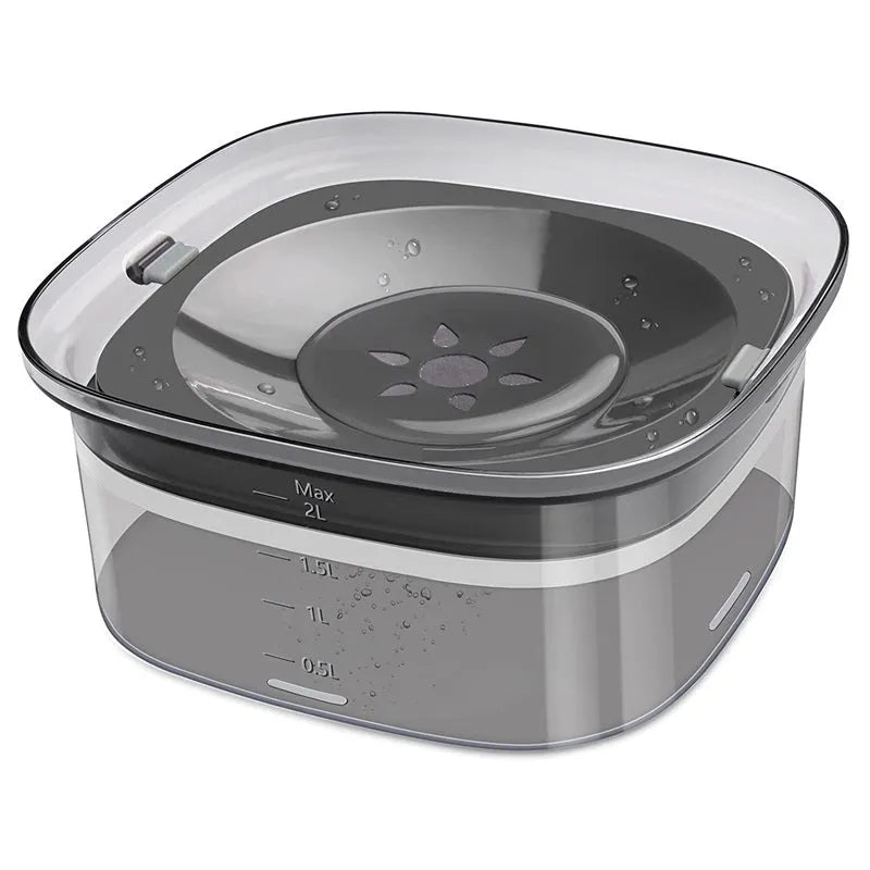 Purrfect Pet Kingdom® - Pet Dog Floating Water Bowl Splash-proof Not Wet Mouth - Water Dispensers