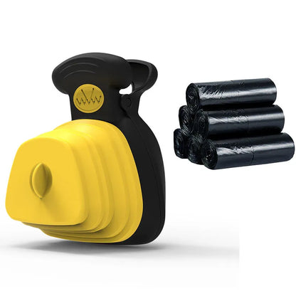 Purrfect Pet Kingdom® - Pet Dog Poop Bag Dispenser Travel Foldable Poop Spoon - Pet Waste Dispenser