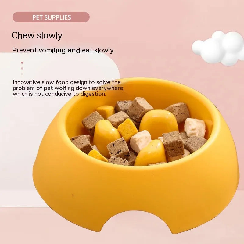 Purrfect Pet Kingdom® - Pet Dog Slow Food Bowl Feeder Color - 0