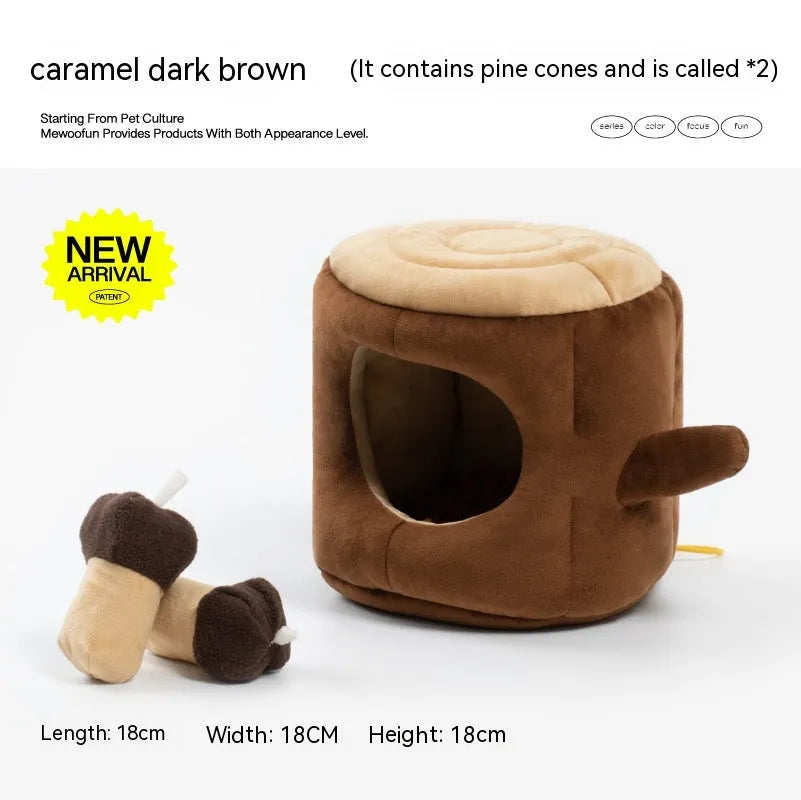 Purrfect Pet Kingdom® - Pet Dog Snacks Cat Food Storage Consumption Physical Smell - Puzzles & Treat-Dispensing Toys