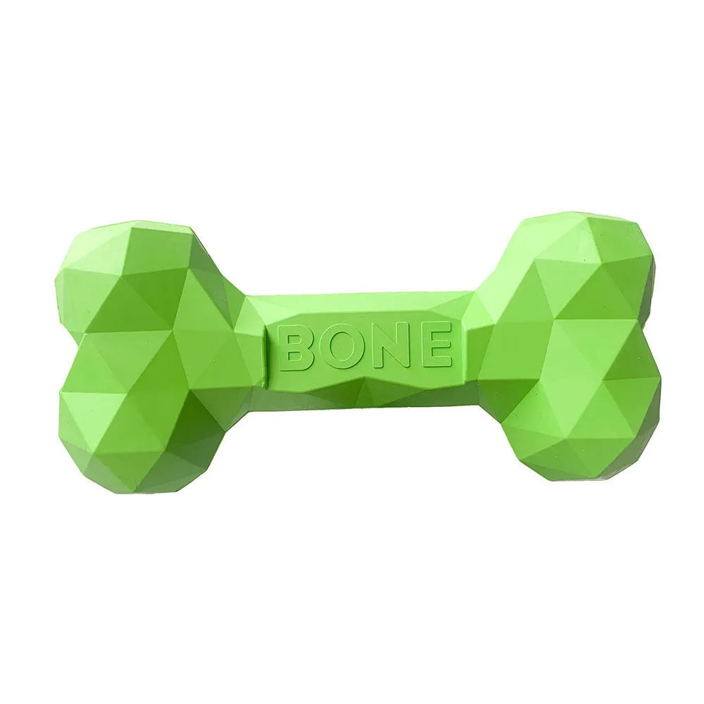 Purrfect Pet Kingdom® - Pet Dog Teeth Grinding Bite Resistant Rubber Bone Toy - Dog Toys