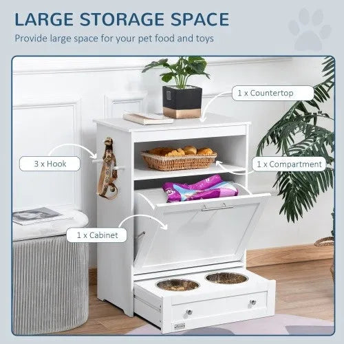 Purrfect Pet Kingdom® - Pet Feeder Station Lockers - Bowls
