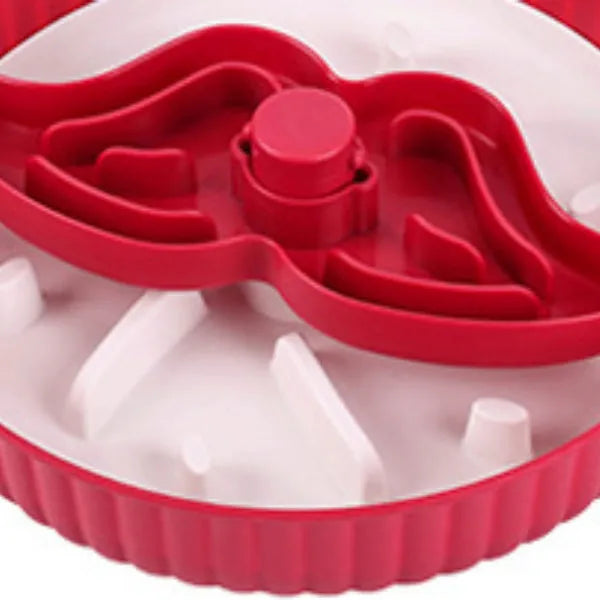 Purrfect Pet Kingdom® - Pet Food Basin Rotating Game Board Anti-choke Silica Gel Pad - 0