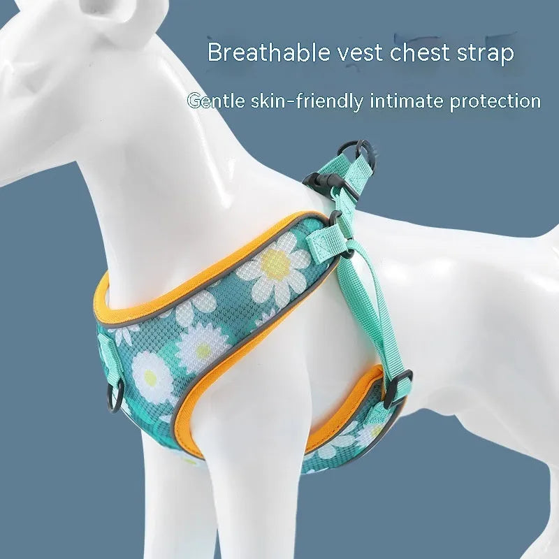 Purrfect Pet Kingdom® - Pet Hand Holding Rope Vest-style Dog Reflective - 0